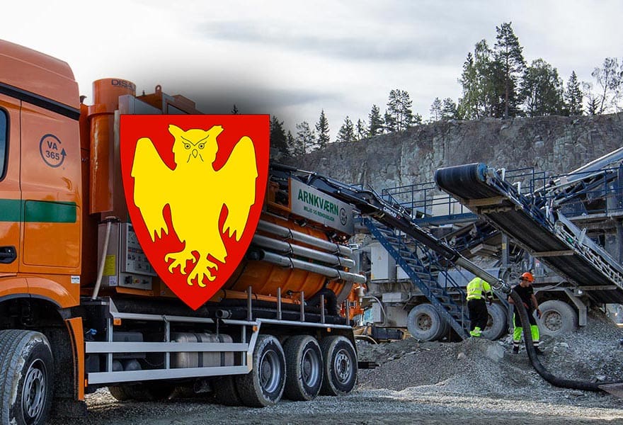 Elverum Kommune sin valgte Sugebilentreprenør